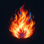 Fire icon representing high-speed IP pulse warming